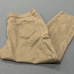 Natural Reflections Gray Pants.  Size 18. Like New